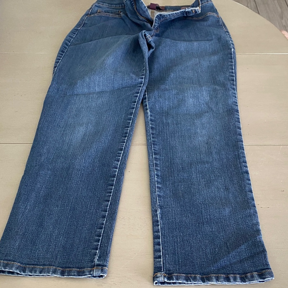 Gloria Vanderbilt Dark Blue Flare Jeans